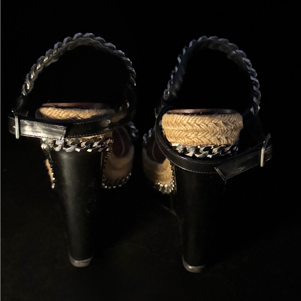 Christian Louboutin Chain Wedge Platform espadrille - Picture 11 of 12